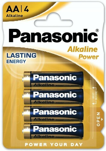 Bateria alkaliczna Panasonic LR6 AA Bronze - blister pak. po 4 szt. 1
