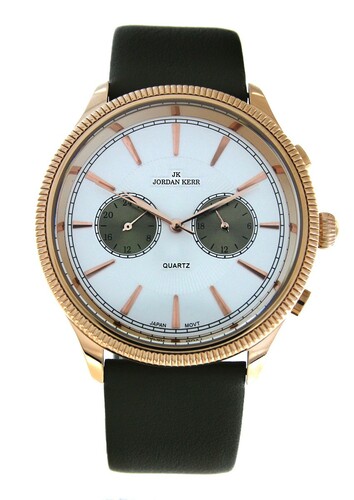 Zegarek Jordan Kerr D6816G IPRG khaki pasek 1