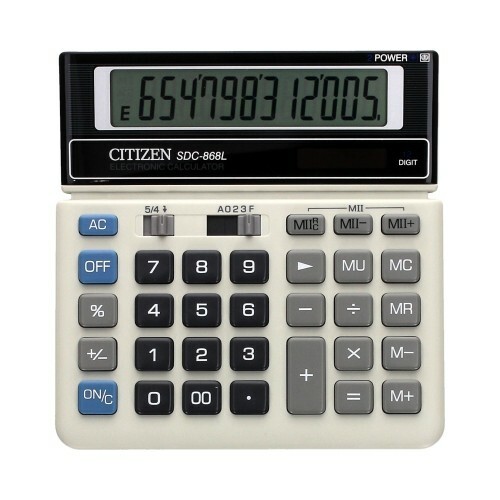 Kalkulator Citizen SDC-868L 1