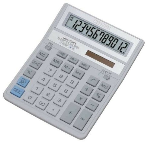 Kalkulator Citizen SDC-888XWH 1