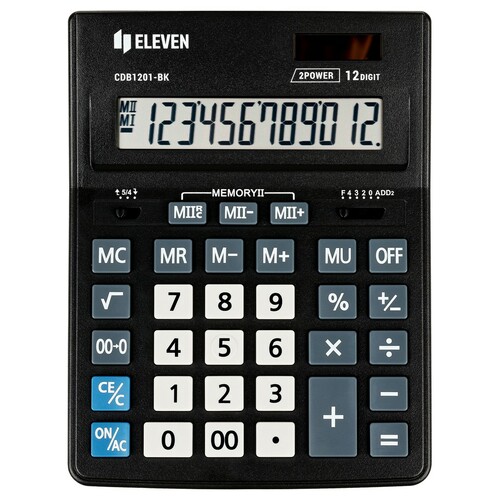 Kalkulator ELEVEN CDB1201-BK 1
