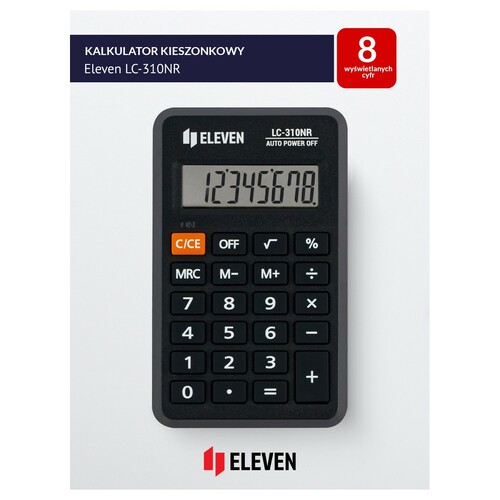 Kalkulator ELEVEN LC 310NR 1