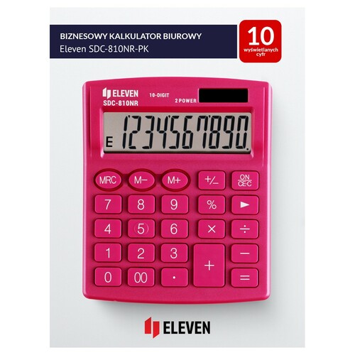 Kalkulator ELEVEN SDC 810NRPKE 1