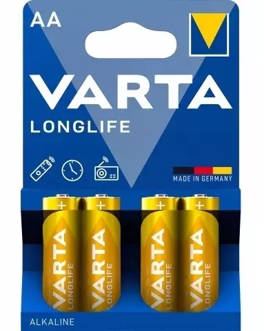 Bateria alkaliczna Varta LR6 LONGLIFE - blister 4 szt 1