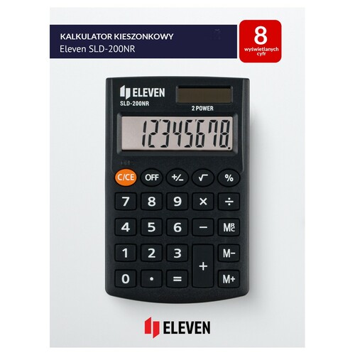 Kalkulator ELEVEN SLD 200NR 1