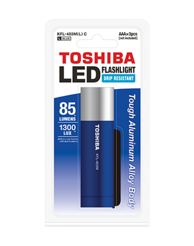 Latarka Toshiba Mini LED KFL-403M niebieska 1