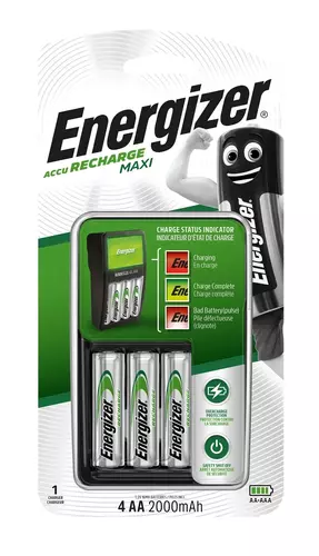 Ładowarka Energizer 635043/638582 Maxi +4 x AA 2000 mAh - 1 szt. / pudełko 4 szt. 1