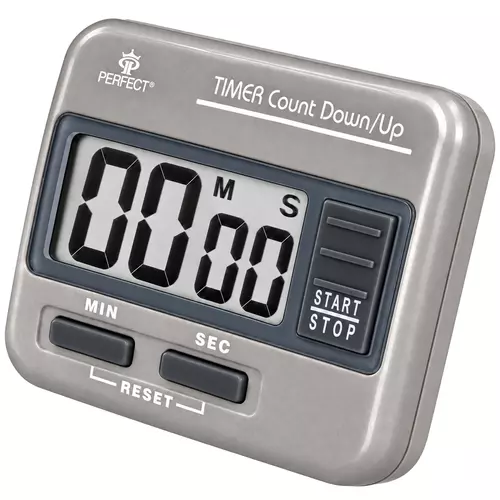 Minutnik LCD Perfect TM 86A Grafitowy 1