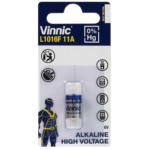 Bateria alkaliczna Vinnic L1016 MN11 6V- blister 1 szt. 1