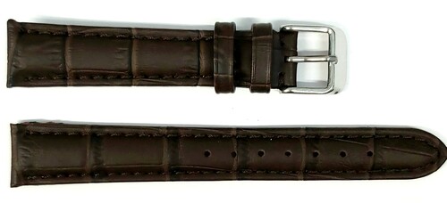 Pasek Chermond A110L CIEMNO-BRĄZOWY 24 MM 1