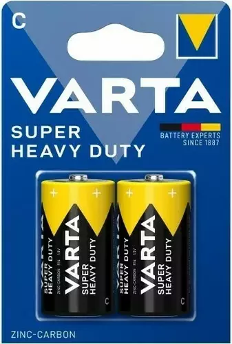 Bateria cynkowa Varta R14 Super Heavy Duty - blister 2 szt 1