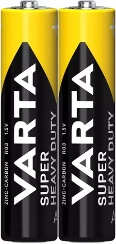 Bateria cynkowa Varta R3 Super Heavy Duty - folia 2szt 1