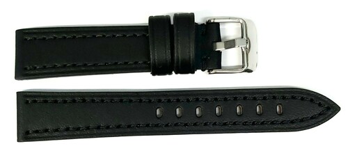 Pasek Chermond A130 CZARNY NIĆ CZARNA 18MM 1