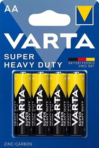 Bateria cynkowa Varta R6 Super Heavy Duty - blister 4 szt 1