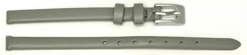 Pasek Chermond A132 SZARY KLAMRA SREBRNA 6MM 1