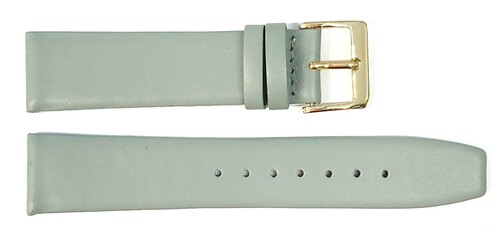 Pasek Chermond A132 SZARY KLAMRA ZŁOTA 24MM 1