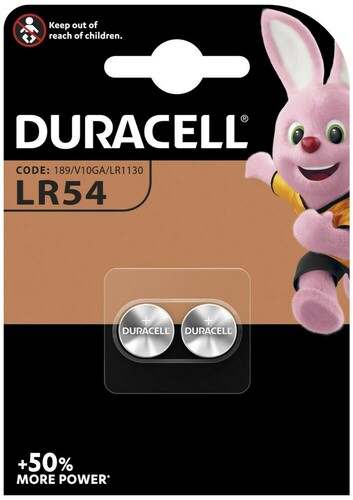 Bateria Duracell Alkaliczna LR1130 / LR54/ 189 - blister 2szt 1