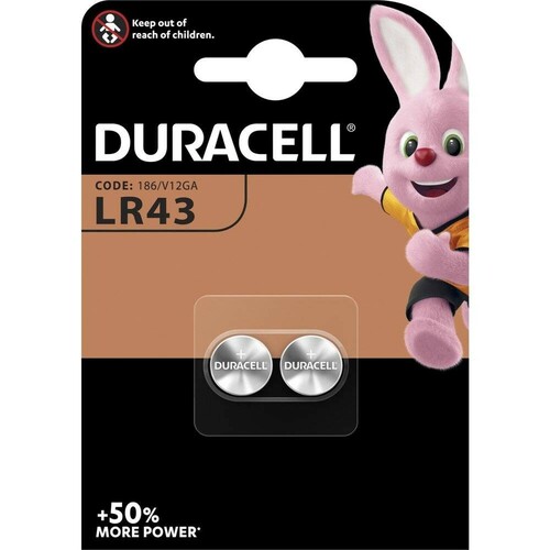 Bateria Alkaliczna Duracell LR43 186 Blister 2 1