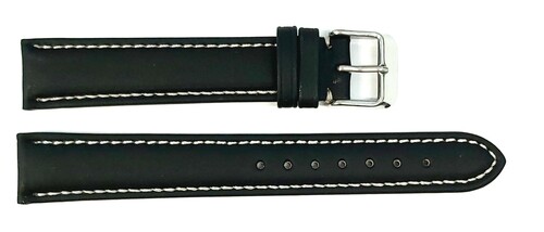 Pasek Chermond A140L CZARNY NIĆ BIAŁA 16MM 1