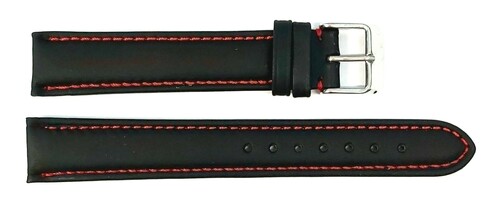 Pasek Chermond A140L CZARNY NIĆ CZERWONA 18MM 1