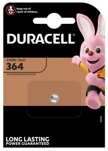 Bateria Duracell SR 621 /364/ Blister 1szt 1