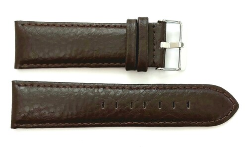 Pasek Chermond A173 CIEMNO- BRĄZOWY 24MM 1