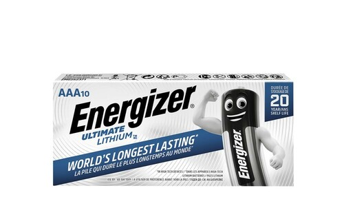 Bateria Energizer AAA L92 LR3 / FR 3 - Opakowanie 10 szt. 1