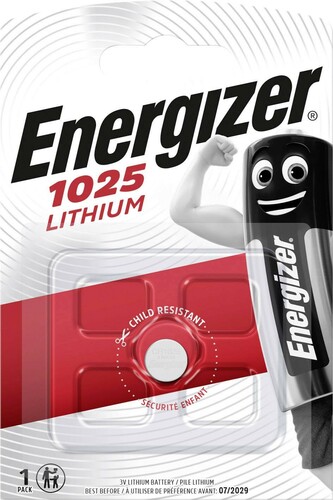 Bateria Energizer CR 1025 - blister 1 szt. 1