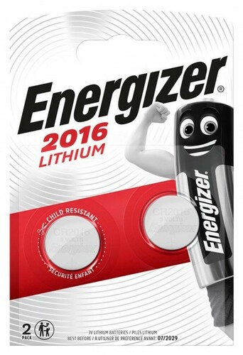 Bateria Energizer CR2016 - blister 2 szt. 1