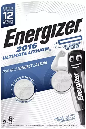 Bateria Energizer CR2016 ULTIMATE - blister 2szt 1