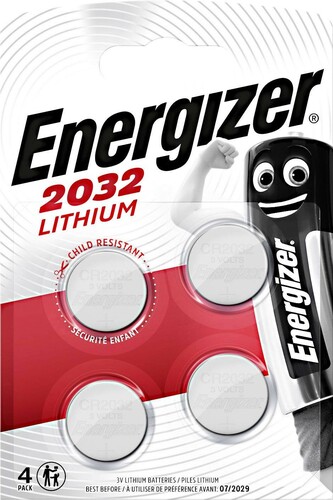 Bateria Energizer CR2032 - blister 4 szt. 1