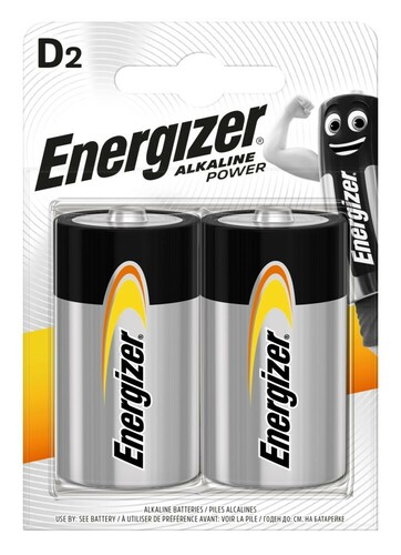 Bateria Energizer LR20 - blister 2 szt. 1