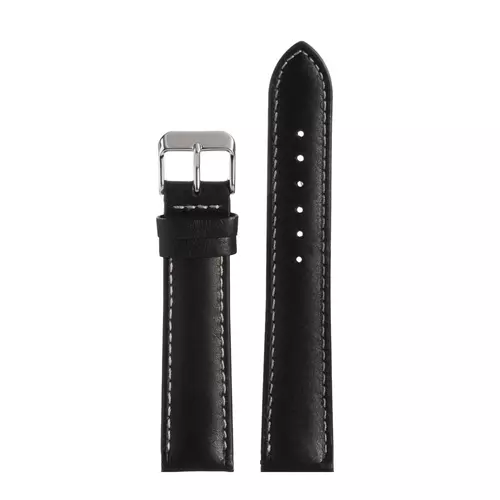 Pasek CHERMOND A224 CZARNY 24MM 1