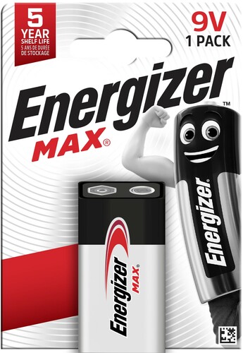 Bateria Energizer MAX 9V 6LR61 - blister 1 szt. 1