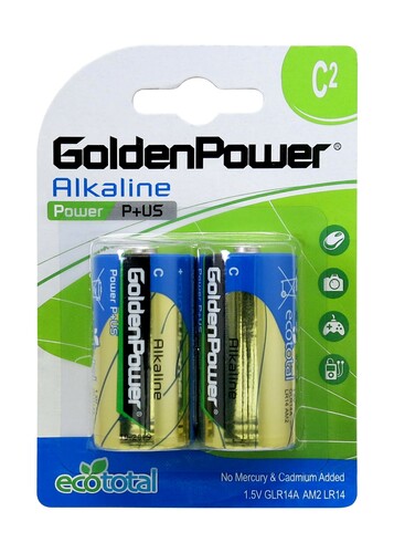 Bateria Golden Power LR14 blister B2 ECOTOTAL 1
