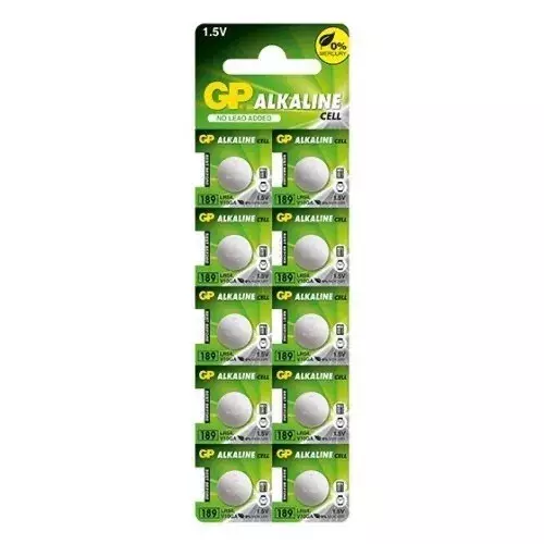 Bateria GP LR1130 LR54 , 189 G10 - blister 10 szt. 1