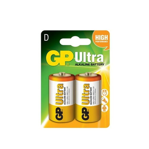 Bateria GP LR20 ULTRA - blister 2 szt /P40/200/1000 1