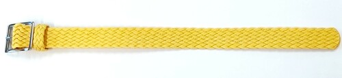 Pasek Perlon gruby splot żółty 16mm 1