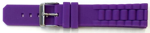 Pasek silikonowy FIOLETOWY 20mm 1
