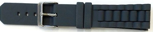 Pasek silikonowy SZARY 20mm 1