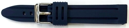 Pasek silikonowy GRANATOWY 3 18mm 1