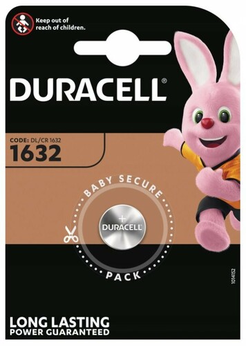 Bateria litowa Duracell CR 1632 3V - Blister 1 szt. 1
