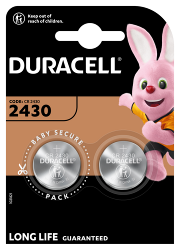 Bateria litowa Duracell CR2430 3V - blister 2 szt. 1
