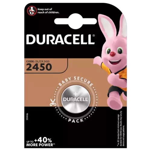 Bateria litowa Duracell CR2450 3V - blister 1 szt. 1