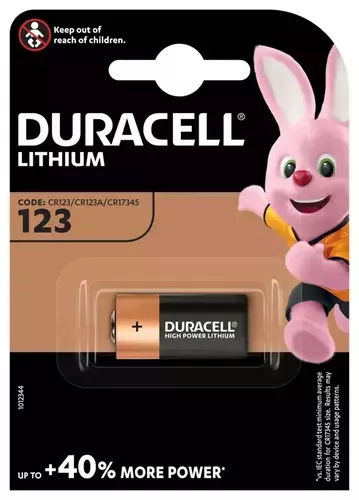 Bateria litowa Duracell CR123 3V - blister 1 szt. 1