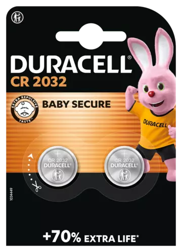 Bateria litowa Duracell CR2032 3V - blister 2 szt. 1