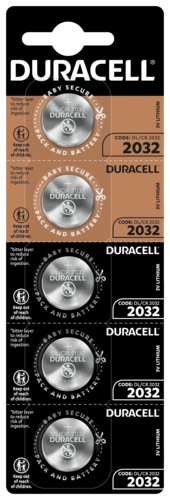 Bateria litowa Duracell CR2032 3V - blister 5 szt. 1