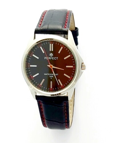 Zegarek PERFECT C424 SILVER TARCZA GRANATOWA 1