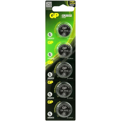 Bateria litowa GP CR2032 - blister 5 szt. 1