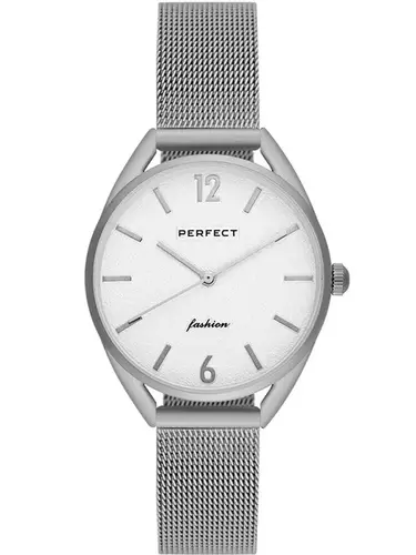 Zegarek PERFECT F347 SIATKA SILVER 1